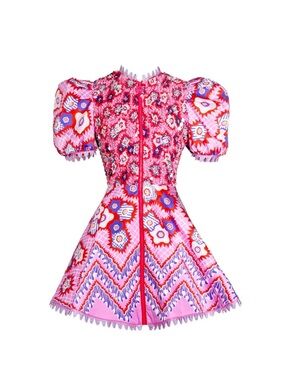 CeliaB Gracie Floral Sequin Dress